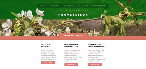 Mairie de Proveysieux - Accueil 