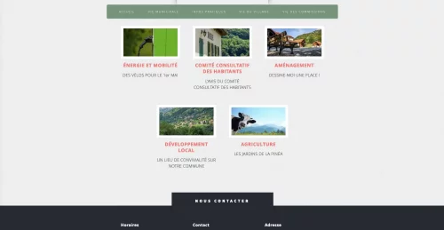 Mairie de Proveysieux - Navigation