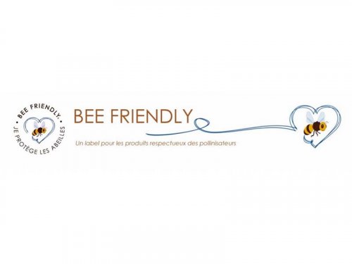 label Bee Friendly 