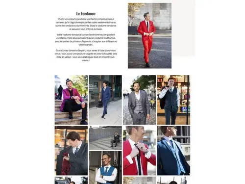 la page costume Business du site web signé Jeff 